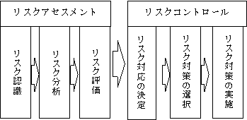 図1　リスクマネジメントのプロセス（例）